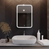 Зеркало MIXLINE Мальта-2 550х800 (ШВ) сенсорный выключатель, светодиодная подсветка + подогрев