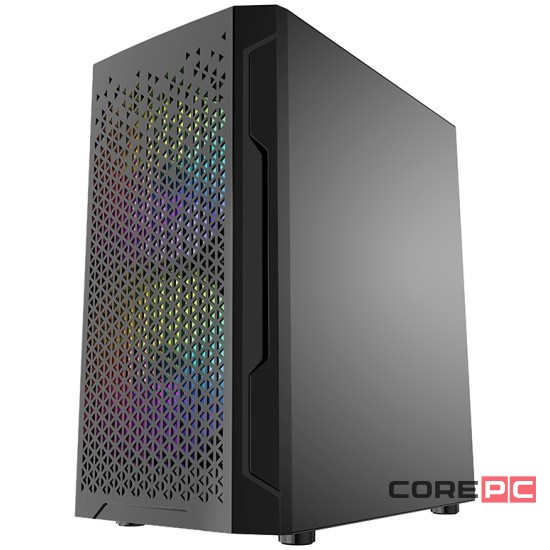 Компьютерный корпус Powercase MISTRAL Micro Z3B Mesh LED CMIMZB-L3