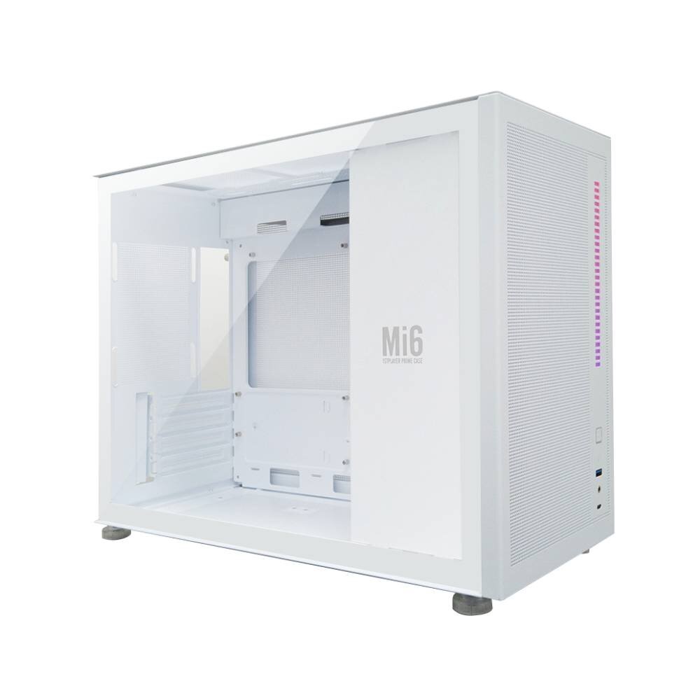 Компьютерный корпус 1STPLAYER MIKU Mi6 White (Mi6-WH)