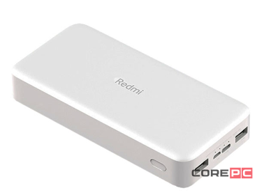 Универсальный внешний аккумулятор Xiaomi Redmi Power Bank 20000mAh (PB200LZM) белый