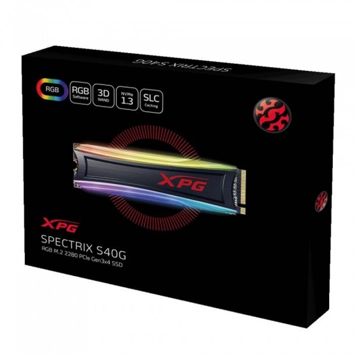Твердотельный накопитель ADATA 1000 Gb SPECTRIX S40G RGB AS40G-1TT-C XPG