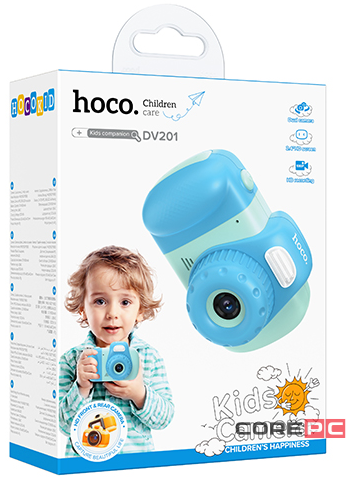 Детский фотоаппарат Hoco DV201 синий