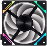 Вентилятор для корпуса 1STPLAYER XF7R Reverse ARGB Black (XF7R-BK-1IN1)