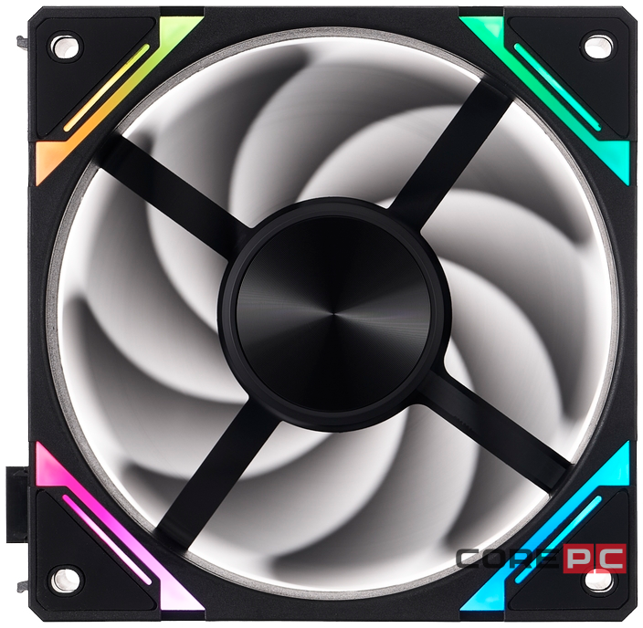 Вентилятор для корпуса 1STPLAYER XF7R Reverse ARGB Black (XF7R-BK-1IN1)