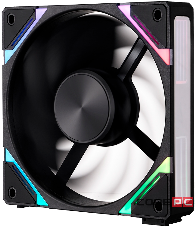 Вентилятор для корпуса 1STPLAYER XF7R Reverse ARGB Black (XF7R-BK-1IN1)