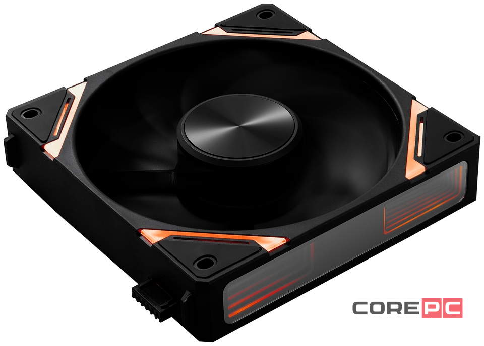 Вентилятор для корпуса 1STPLAYER XF7R Reverse ARGB Black (XF7R-BK-1IN1)