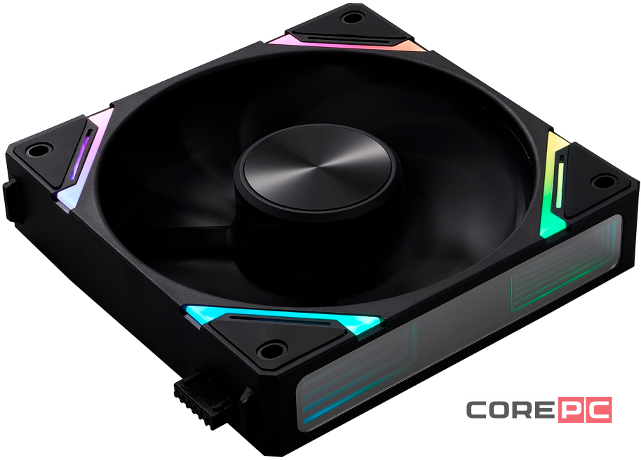 Вентилятор для корпуса 1STPLAYER XF7R Reverse ARGB Black (XF7R-BK-1IN1)