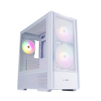 Компьютерный корпус 1STPLAYER AU7 ARGB White (AU7-WH-2FA7-14-W-2FA7R-W-1FA7-W)