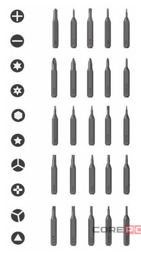 Отвертка электрическая 24в1 Xiaomi DUKA Е1 Electric Precisoon Screwdriver Set