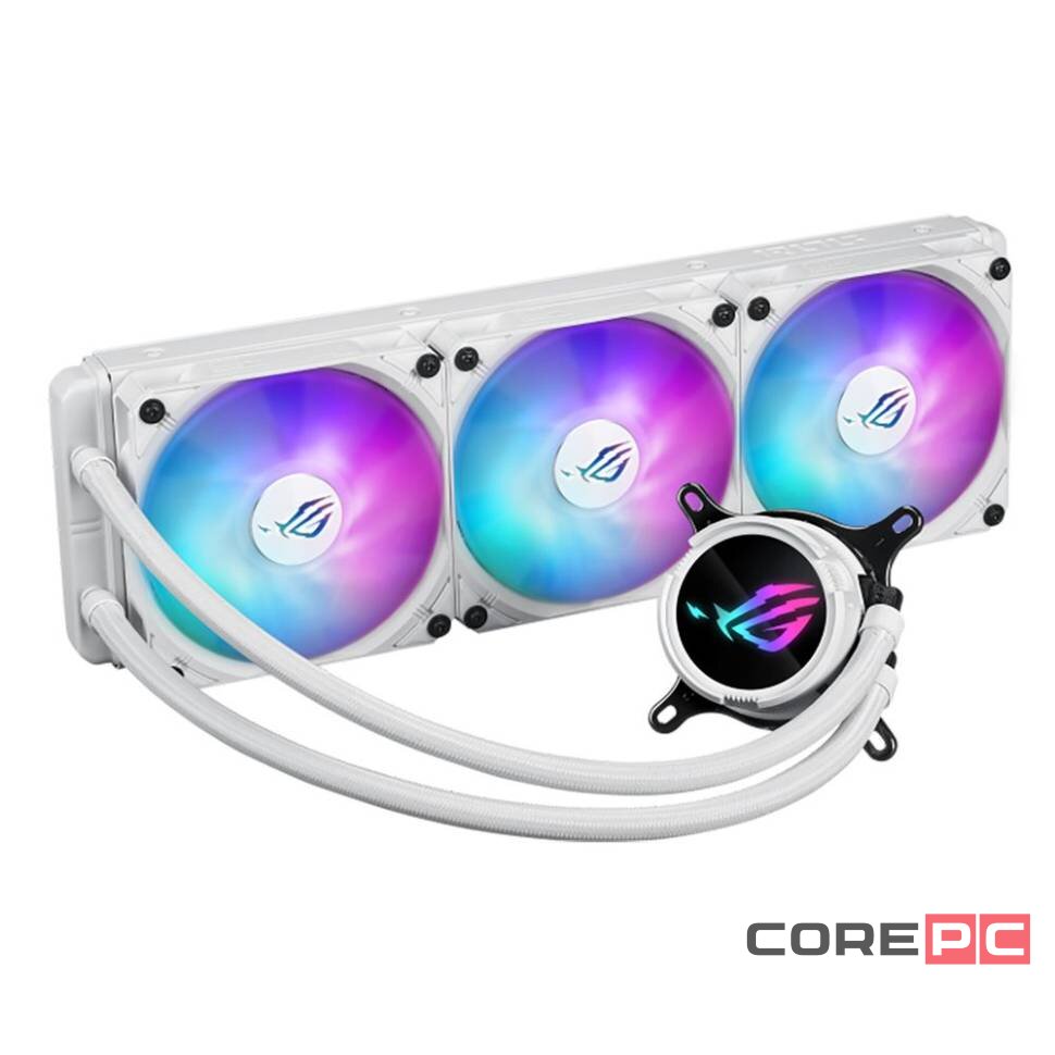 Система жидкостного охлаждения для процессора ASUS ROG STRIX LC III 360 ARGB White (90RC00T2-M0UAY0)