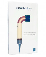 Фен для волос Hair Dryer X11 Pro EU (4 насадок) розовый