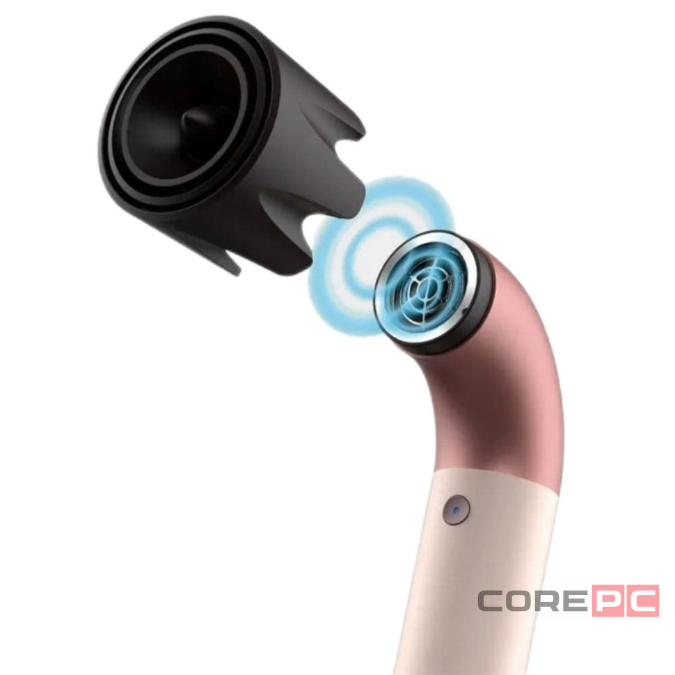 Фен для волос Hair Dryer X11 Pro EU (4 насадок) розовый