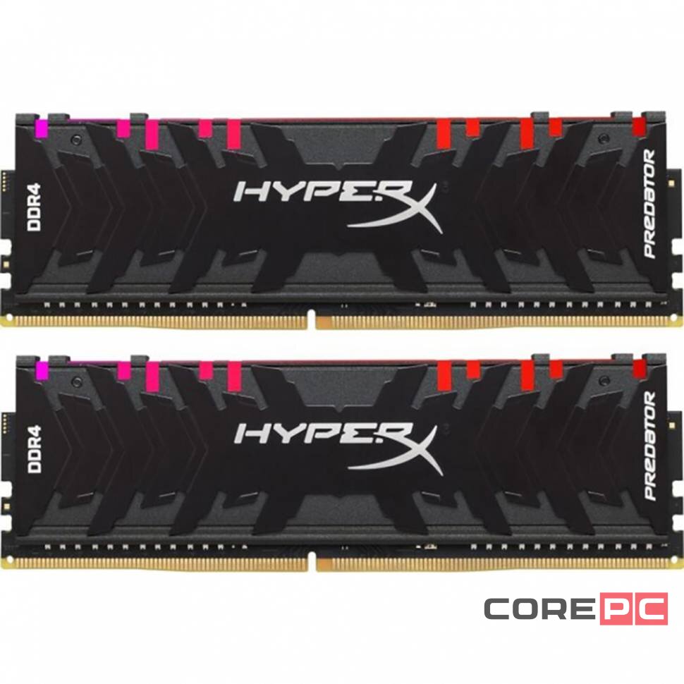 Оперативная память 16 Gb 4000 MHz Kingston FURY Renegade RGB (KF440C19RBAK2/16)