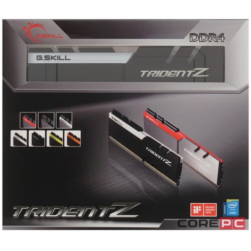 Оперативная память 32 Gb 3200 MHz G.Skill TRIDENT Z X (F4-3200C16D-32GTZKW)