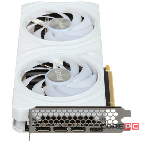 Видеокарта Palit (NE6406T019P1-1048L) GeForce RTX 4060 Ti 8GB White