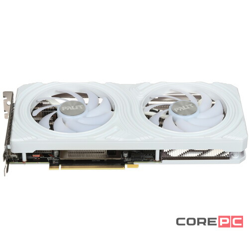 Видеокарта Palit (NE6406T019P1-1048L) GeForce RTX 4060 Ti 8GB White