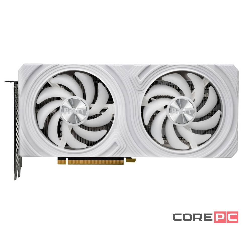 Видеокарта Palit (NE6406T019P1-1048L) GeForce RTX 4060 Ti 8GB White