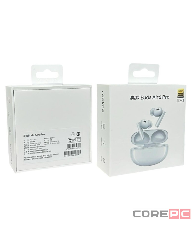 Беспроводные наушники TWS Realme Buds Air 6 Pro RMA2401 белые