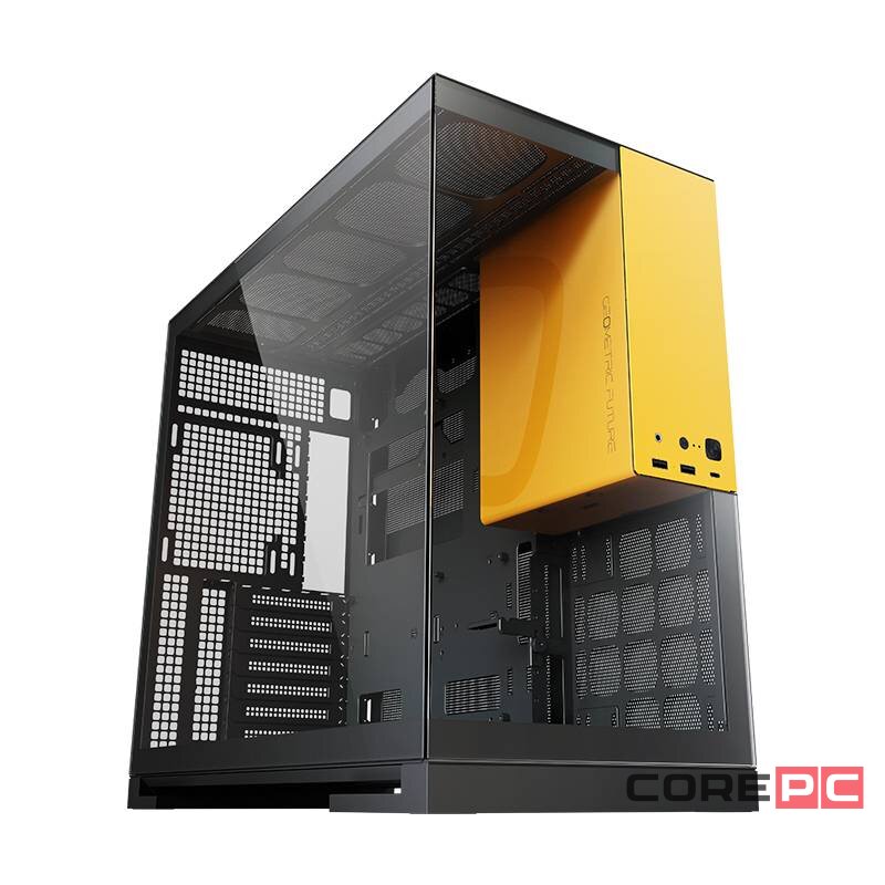 Компьютерный корпус Geometric Future Model 5 Black Yellow (1AM5WKBY00100) (GF_M5-YB)