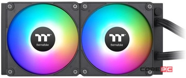 Система жидкостного охлаждения для процессора Thermaltake ARGB Black (CL-W416-PL14SW-A)