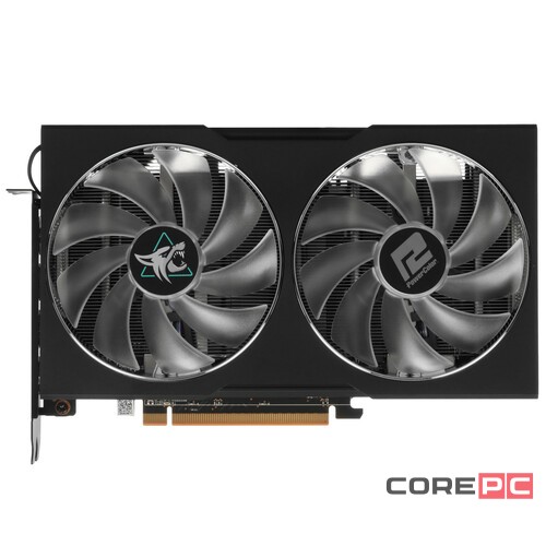 Видеокарта PowerColor (RX7600 8G-L/OC) Radeon RX 7600 8GB Hellhound OC
