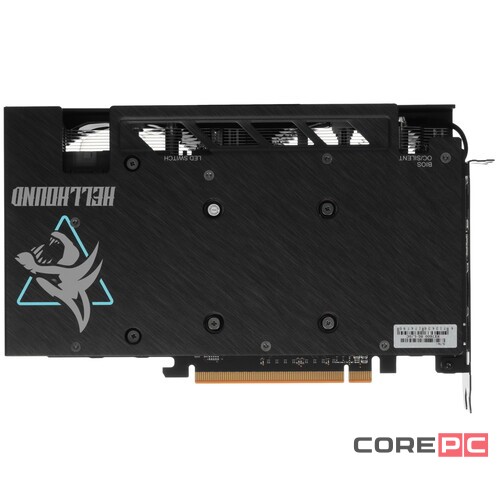 Видеокарта PowerColor (RX7600 8G-L/OC) Radeon RX 7600 8GB Hellhound OC