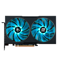 Видеокарта PowerColor (RX7600 8G-L/OC) Radeon RX 7600 8GB Hellhound OC