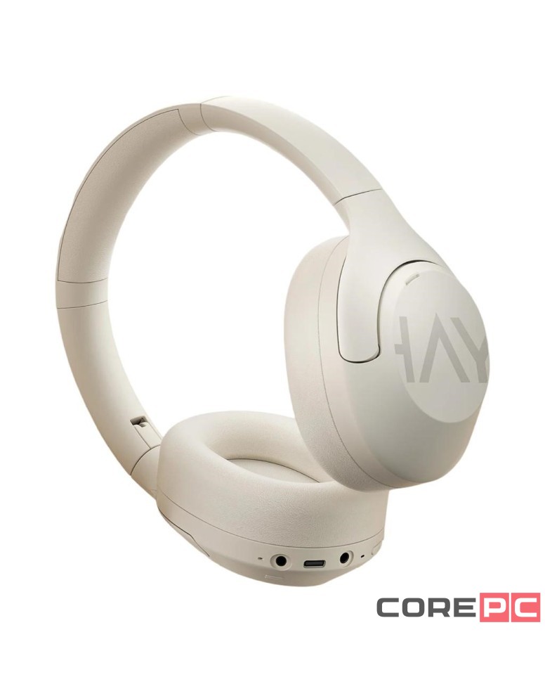 Стереонаушники Bluetooth полноразмерные Haylou S30 ANC белые