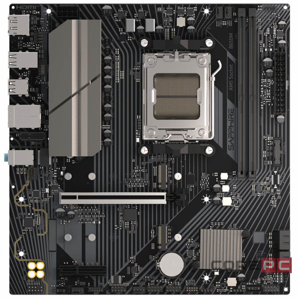Материнская плата Sapphire B650M-E (52112-04-40G)