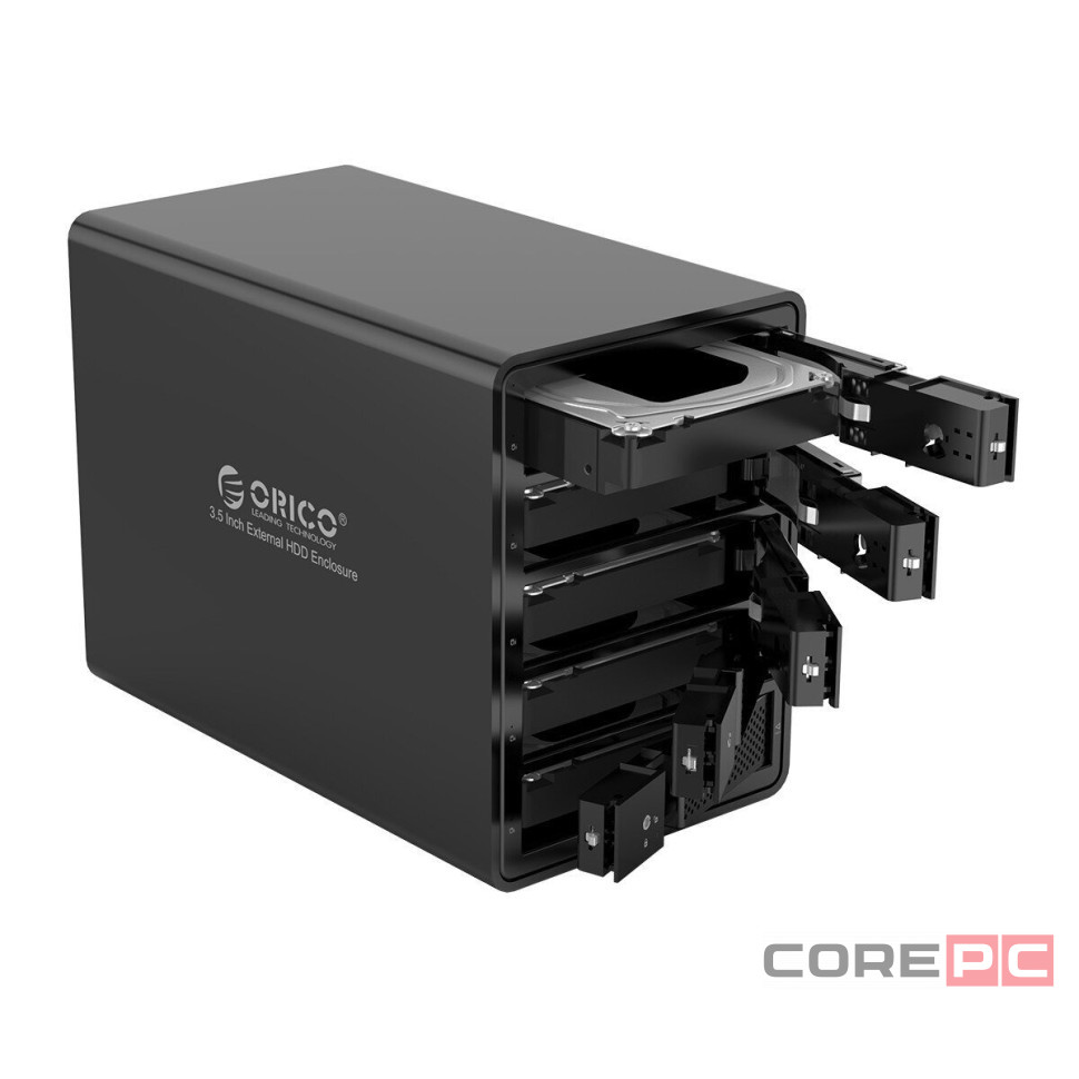 Док-станция для 5 HDD Orico 9558RU3 5Gbps USB3.0 Type-B черная
