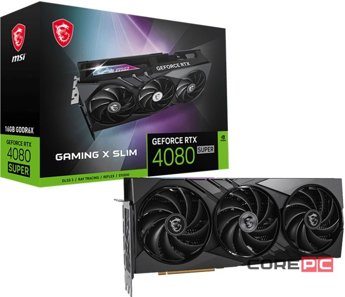 Видеокарта MSI (RTX 4080 SUPER 16G GAMING X TRIO) GeForce RTX 4080 SUPER 16GB GAMING X TRIO