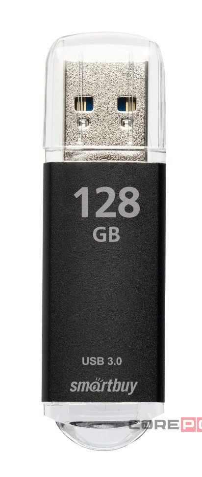 USB флэш накопитель Smartbuy 128GB V-Cut (SB128GBVC-K3) черный