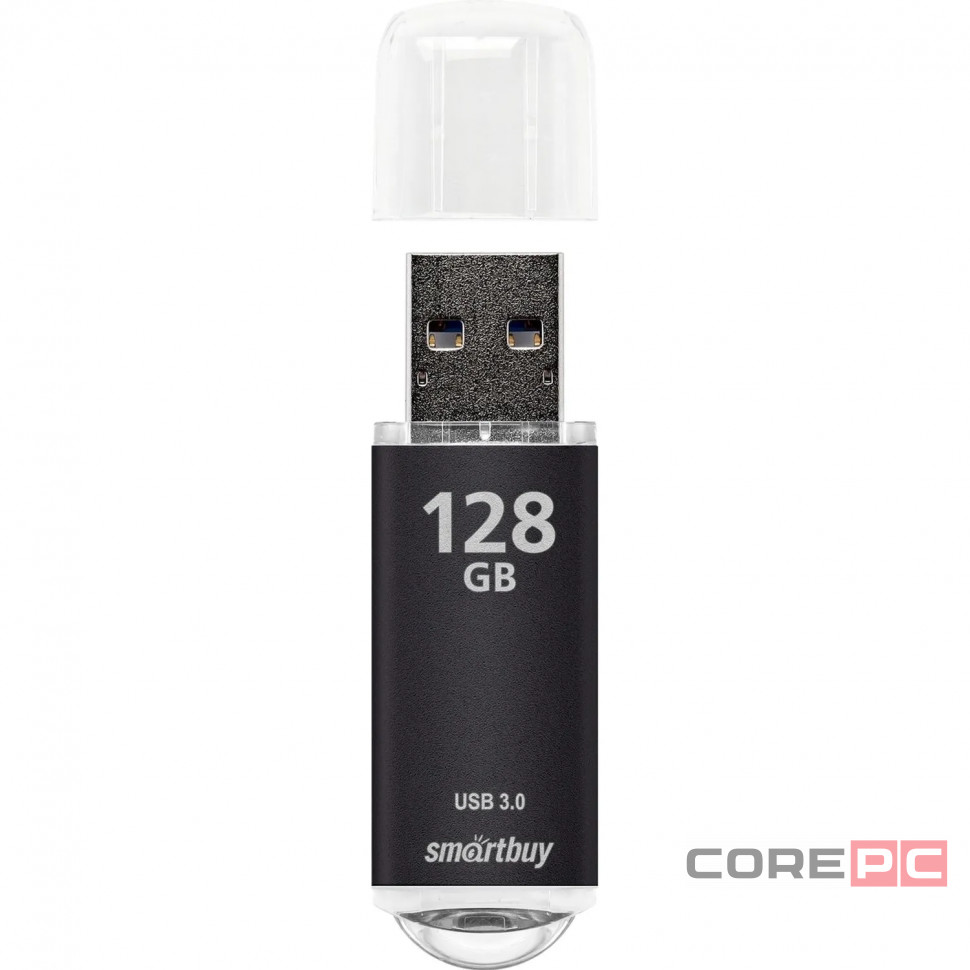 USB флэш накопитель Smartbuy 128GB V-Cut (SB128GBVC-K3) черный