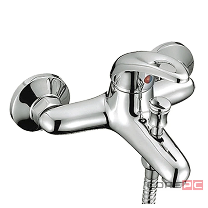 Смеситель для ванны Haiba HB3015, рычажное управление, цвет хром