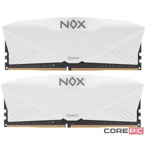 Оперативная память 16 Gb 3200 MHz Apacer NOX RGB OC White (AH4U16G32C28YNWAA-2)