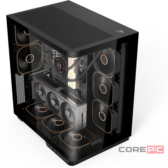 Компьютерный корпус Zone 51 Vault Black (Z51CASVLTBK)