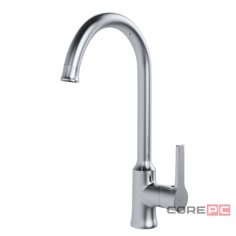 Смеситель для кухни MIXLINE МЛ22-032, рычажное управление, цвет хром