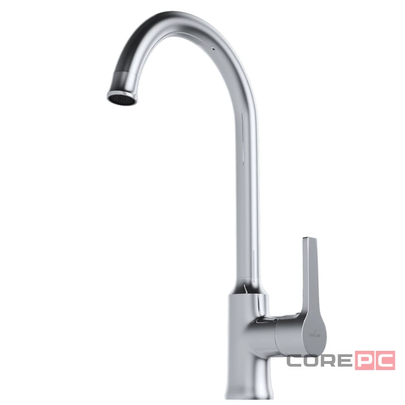 Смеситель для кухни MIXLINE МЛ22-032, рычажное управление, цвет хром