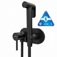 Смеситель для гигиенического душа MIXLINE МЛ31-085Ч/ML31-085BL, рычажное управление, цвет хром