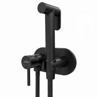 Смеситель для гигиенического душа MIXLINE МЛ31-085Ч/ML31-085BL, рычажное управление, цвет хром