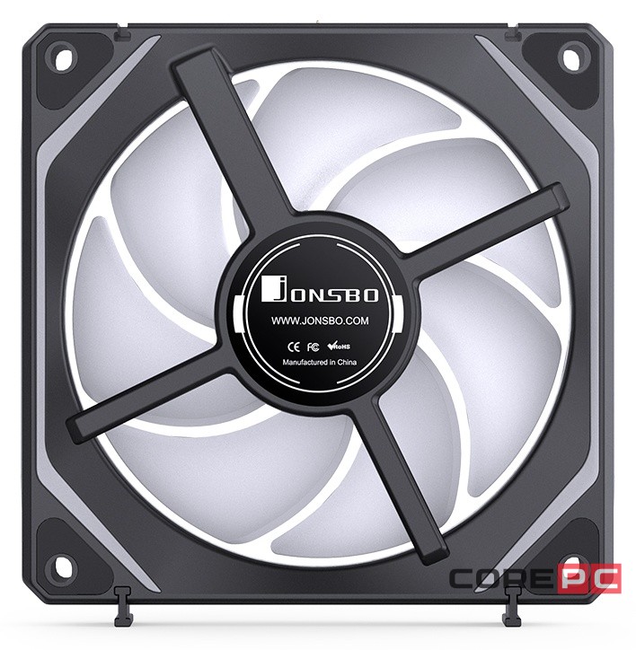 Комплект вентиляторов для корпуса JONSBO ZL-120B 3 in 1 ARGB LED Black