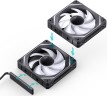 Комплект вентиляторов для корпуса JONSBO ZL-120B 3 in 1 ARGB LED Black