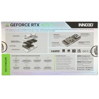 Видеокарта INNO3D (N407TS2-166XX-186156W) GeForce RTX 4070 Ti 16GB SUPER TWIN X2