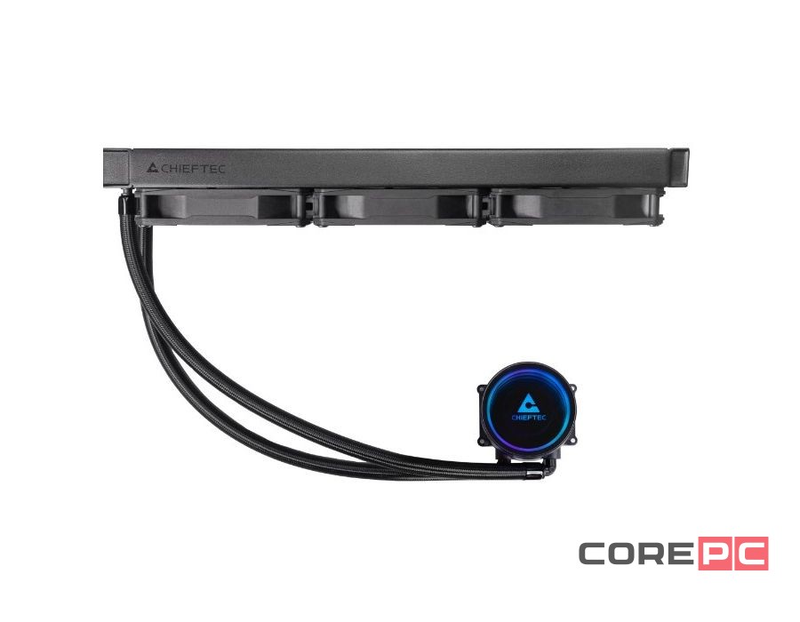 Система жидкостного охлаждения для процессора Chieftec ICEBERG 360 ARGB Pump Dark (CLC-360-BLK)
