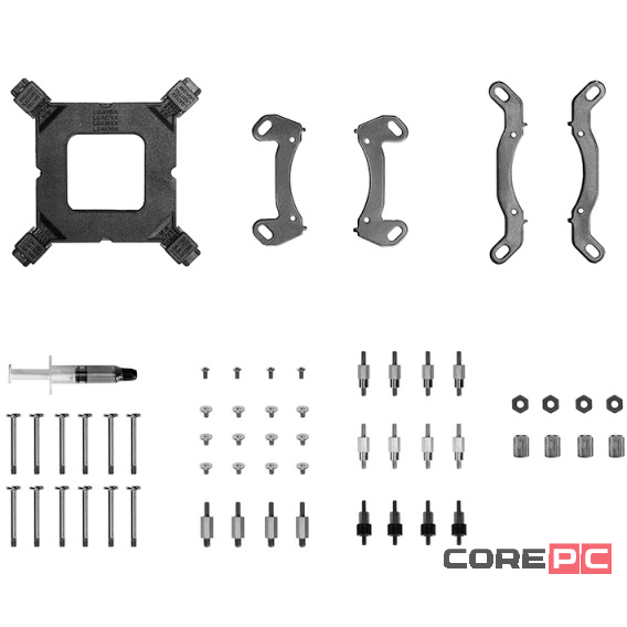 Система жидкостного охлаждения для процессора Chieftec ICEBERG 360 ARGB Pump Dark (CLC-360-BLK)
