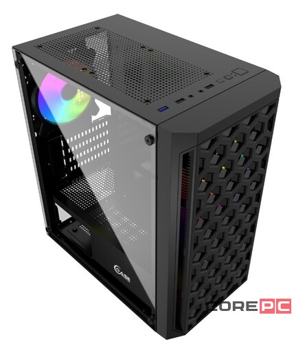 Компьютерный корпус Powercase MISTRAL Micro T3B Black (CMIMTB-L3)