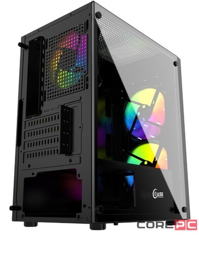 Компьютерный корпус Powercase MISTRAL Micro T3B Black (CMIMTB-L3)