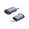 Адаптер WIWU Concise 3 в 1 Type-C на USB /Micro SD/Lightning (Wi-C031) (Grey)