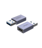 Адаптер WIWU Concise 3 в 1 Type-C на USB /Micro SD/Lightning (Wi-C031) (Grey)