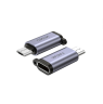 Адаптер WIWU Concise 3 в 1 Type-C на USB /Micro SD/Lightning (Wi-C031) (Grey)